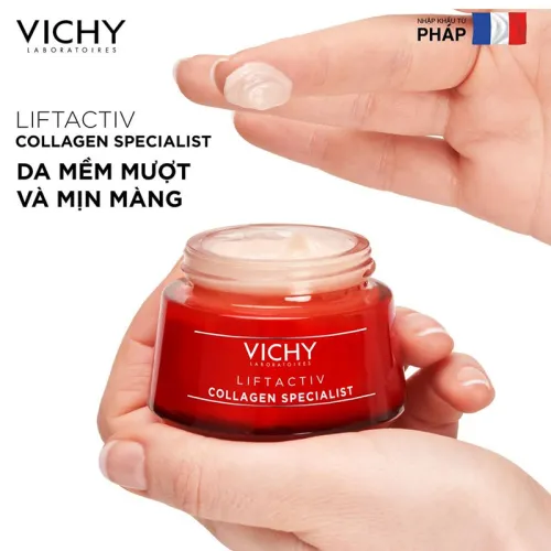 Kem Dưỡng Vichy Ngừa Lão Hóa, Săn Chắc Da Ban Ngày  Liftactiv Collagen Specialist 50ml
